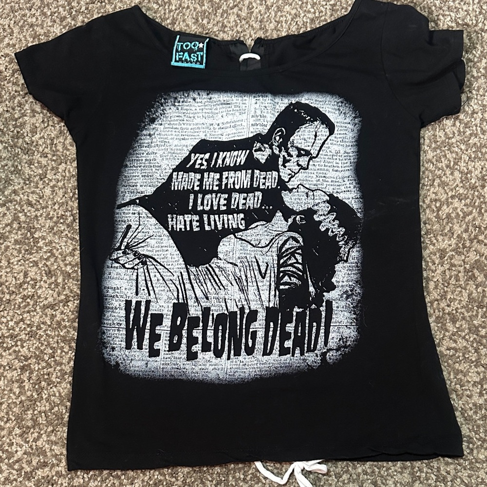 Too Fast Frankenstein Tee